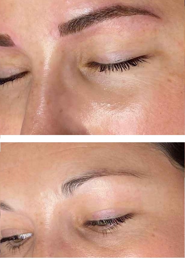 Maquilleur et modèle